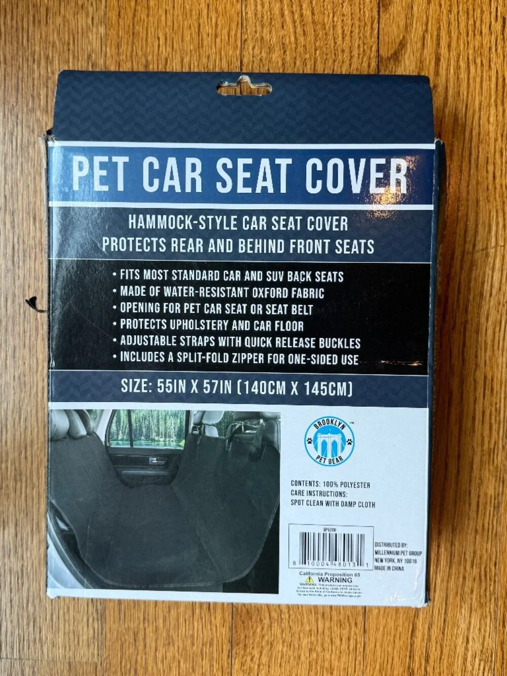 Brand New in Box Pet Seat Cover